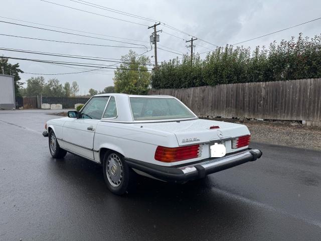 Photo 3 from auction – 1989 MERZ 560 SL with VIN WDBBA48D0KA098639