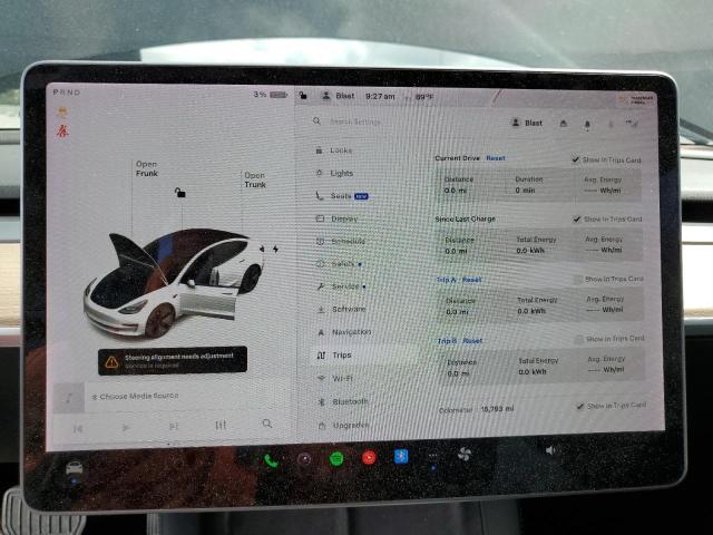 Photo 9 from auction – 2021 TESLA MODEL 3 with VIN 5YJ3E1EA2MF089356