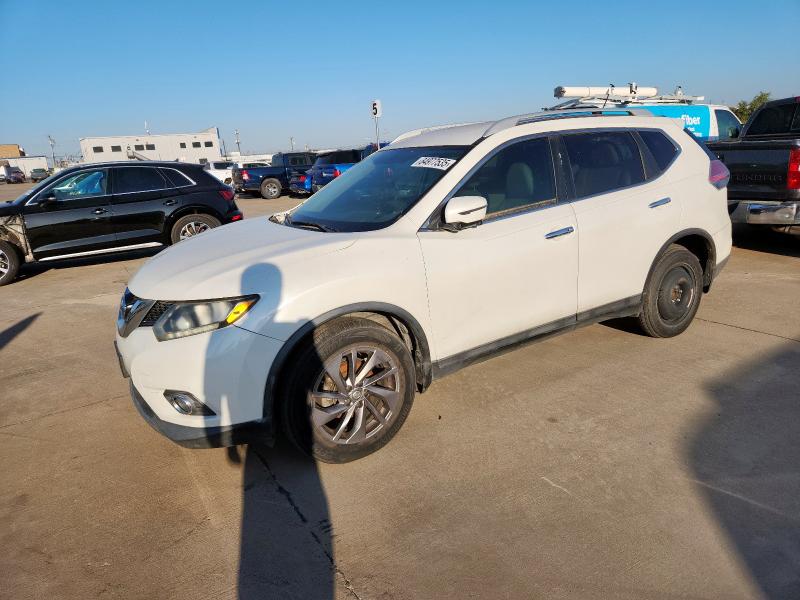 NISSAN ROGUE SL 2016 with VIN 5N1AT2MT8GC734806 - Photo from auction