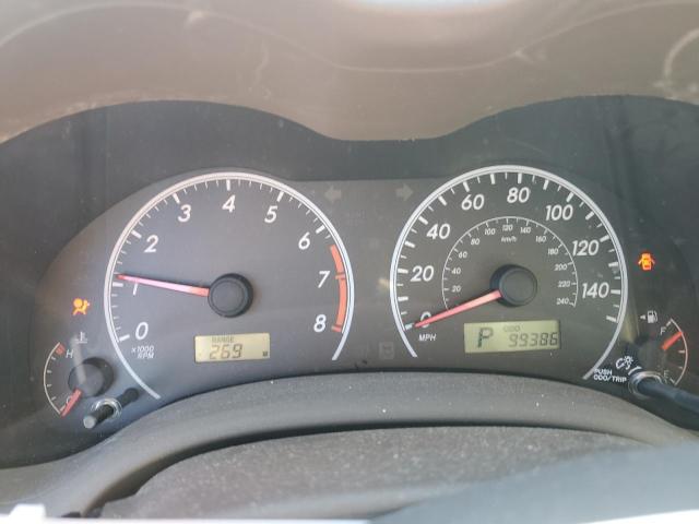 Photo 9 from auction – 2009 TOYOTA COROLLA BA with VIN 2T1BU40E29C171366
