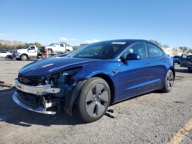 TESLA MODEL 3 2022 with VIN 5YJ3E1EB6NF246123 - Photo from auction