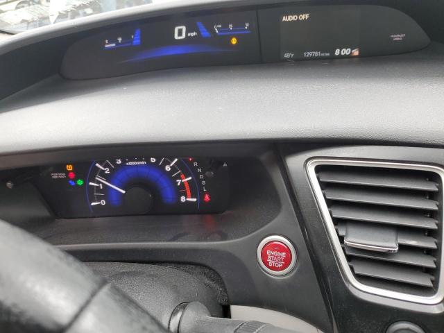 Photo 9 from auction – 2014 HONDA CIVIC EXL with VIN 19XFB2F90EE210991