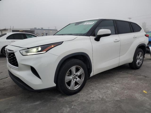 TOYOTA HIGHLANDER 2021 with VIN 5TDZZRAHXMS057847 - Photo from auction