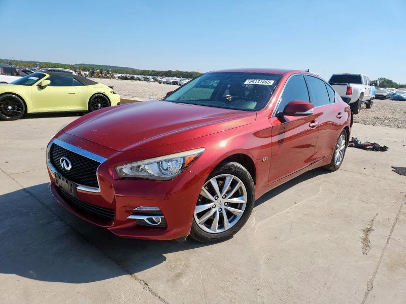 INFINITI Q50 2016 with VIN JN1CV7AP4GM201103 - Photo from auction