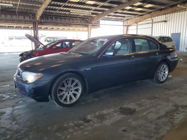 BMW 745 I 2005 with VIN WBAGL63535DP76667 - Photo from auction