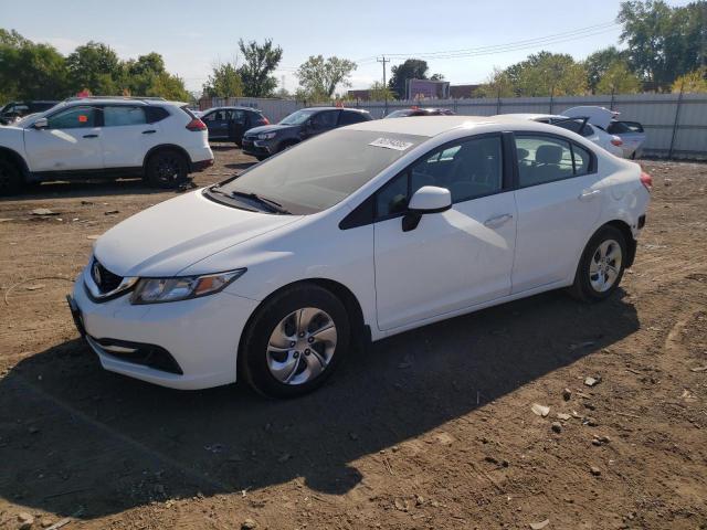 HONDA CIVIC LX 2013 with VIN 19XFB2F5XDE035581 - Photo from auction