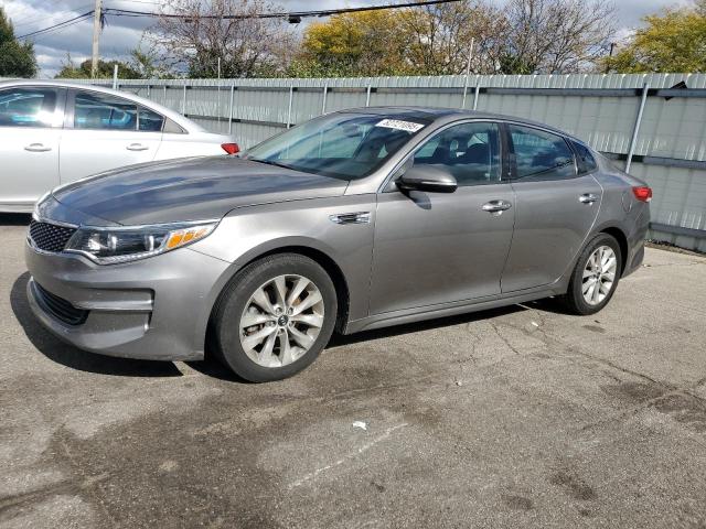 KIA OPTIMA EX 2016 with VIN 5XXGU4L36GG057408 - Photo from auction