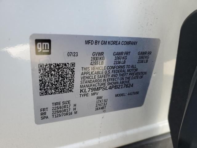 Photo 14 from auction – 2023 CHEVROLET TRAILBLAZE with VIN KL79MPSL4PB217624