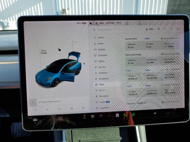 Photo 9 from auction – 2018 TESLA MODEL 3 with VIN 5YJ3E1EA0JF154426