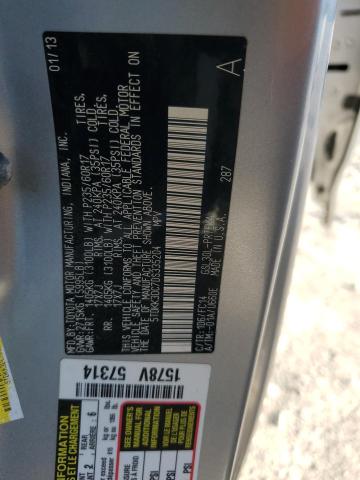 Photo 14 from auction – 2013 TOYOTA SIENNA LE with VIN 5TDKK3DC7DS335204