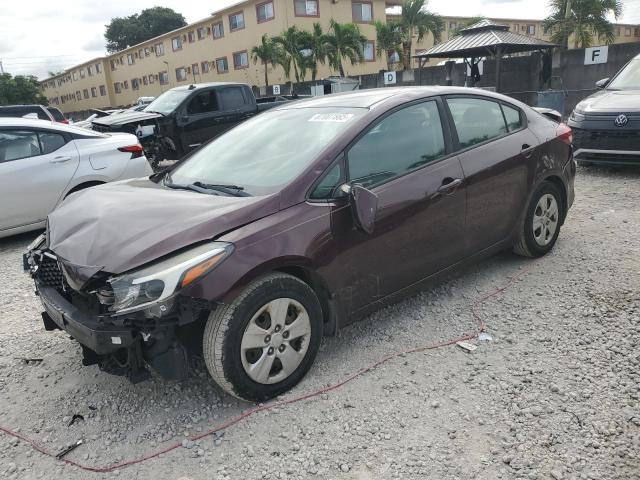 KIA FORTE LX 2017 with VIN 3KPFK4A76HE085436 - Photo from auction