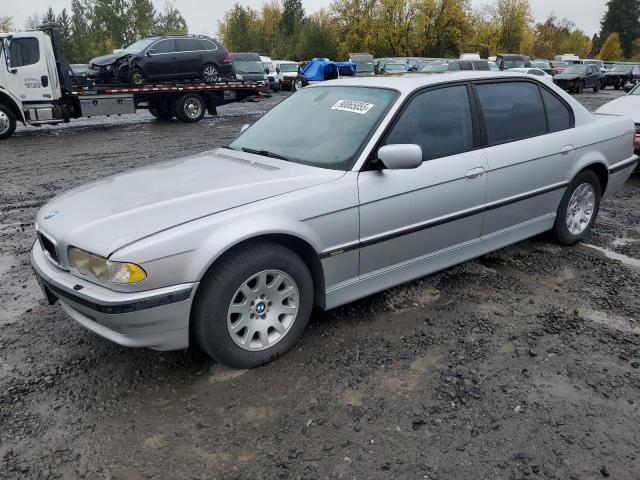 BMW 740 IL 2001 with VIN WBAGH83411DP21875 - Photo from auction