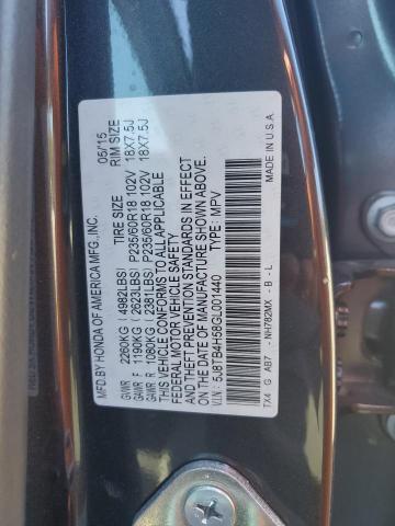 Photo 14 from auction – 2016 ACURA RDX TECHNO with VIN 5J8TB4H58GL001440