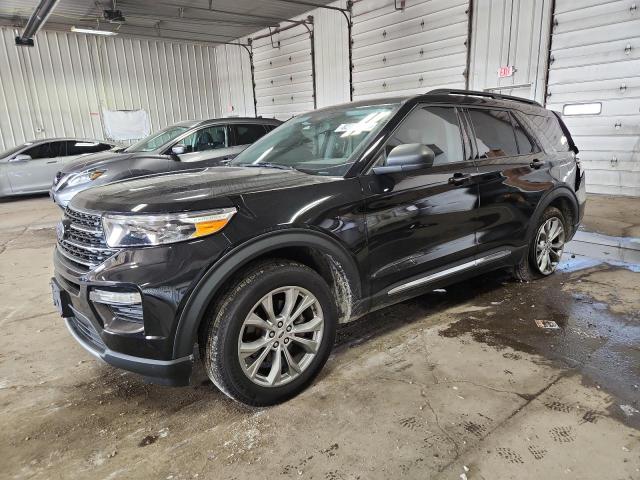 FORD EXPLORER XLT 2021 with VIN 1FMSK8DH9MGC41937 - Photo from auction