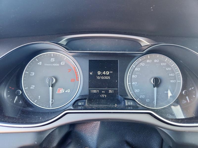 Photo 9 from auction – 2014 AUDI S4 PREMIUM with VIN WAUBGAFL8EA026128