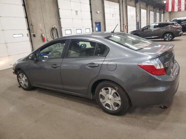 Photo 2 from auction – 2012 HONDA CIVIC HYBR with VIN JHMFB4F22CS009200