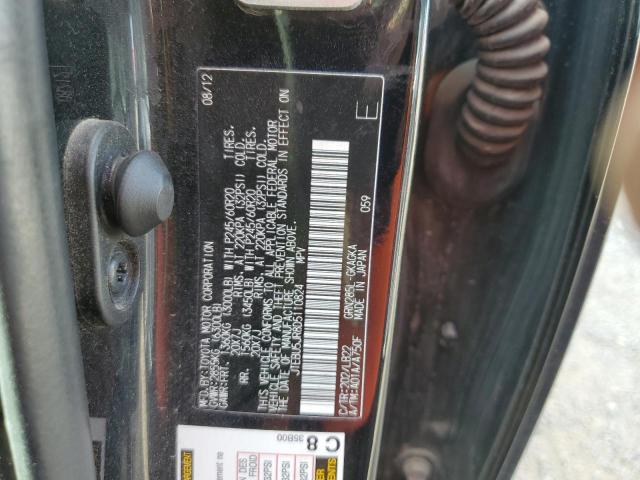 Photo 14 from auction – 2013 TOYOTA 4RUNNER SR5 with VIN JTEBU5JR8D5110824