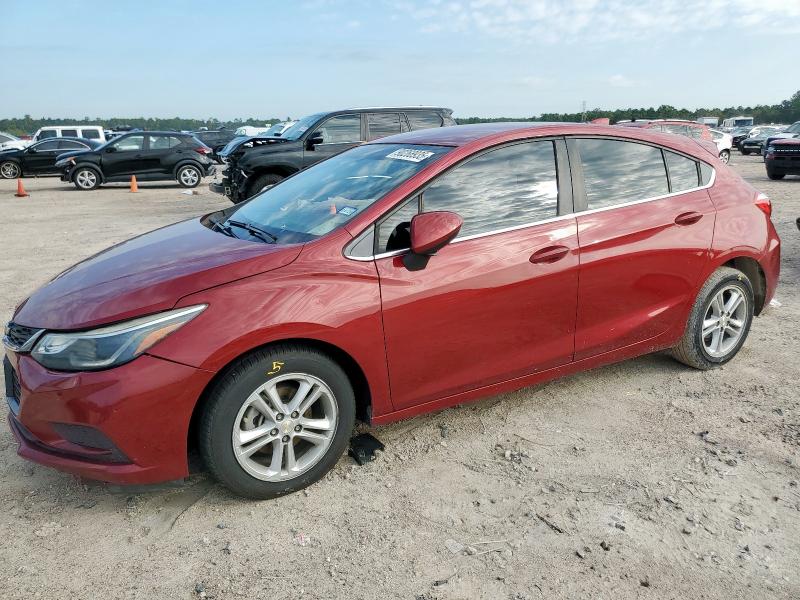 CHEVROLET CRUZE LT 2017 with VIN 3G1BE6SM6HS563368 - Photo from auction