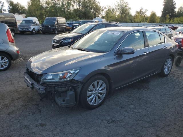 HONDA ACCORD EXL 2015 with VIN 1HGCR2F85FA216202 - Photo from auction