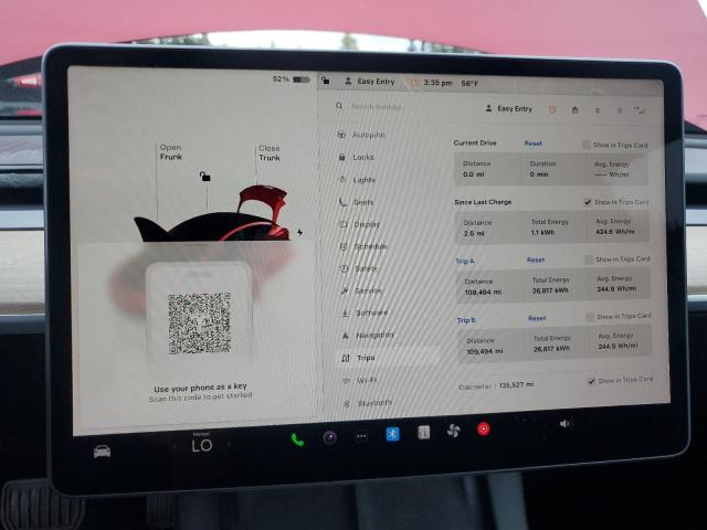 Photo 9 from auction – 2022 TESLA MODEL 3 with VIN 5YJ3E1EA0NF304010