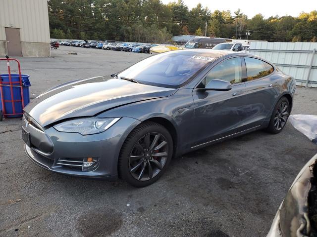 TESLA MODEL S 2014 with VIN 5YJSA1S12EFP45455 - Photo from auction