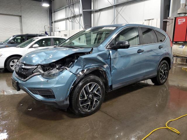 HONDA CR-V SE 2016 with VIN 5J6RM4H40GL025817 - Photo from auction
