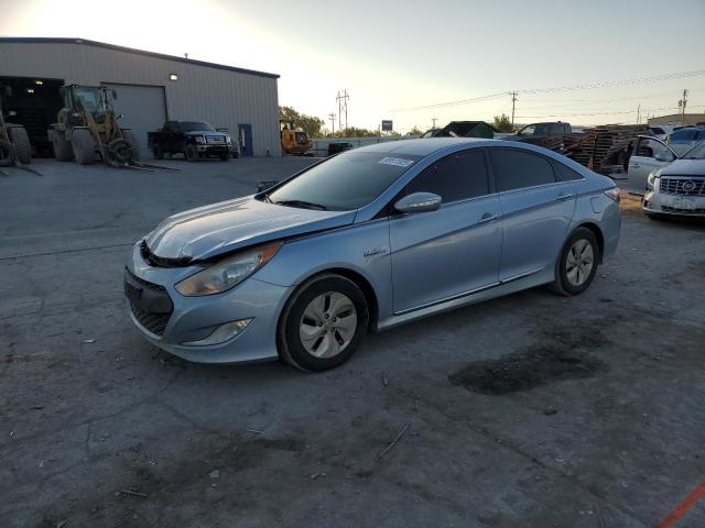 HYUNDAI SONATA HYB 2014 with VIN KMHEC4A47EA117237 - Photo from auction