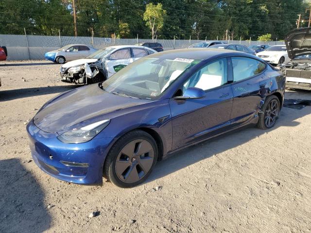 TESLA MODEL 3 2022 with VIN 5YJ3E1EA9NF343775 - Photo from auction