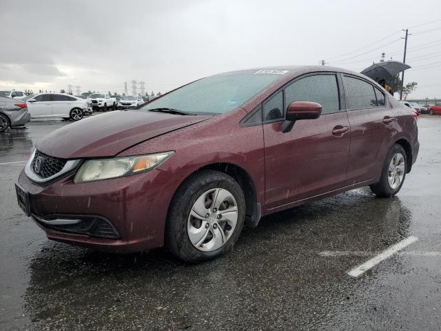 HONDA CIVIC LX 2014 with VIN 19XFB2F51EE213928 - Photo from auction