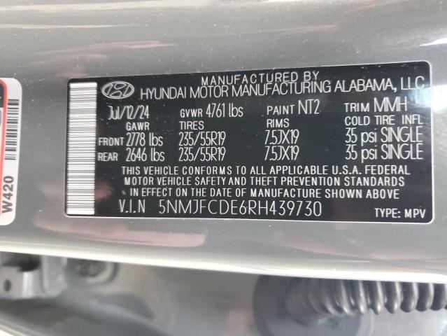 Photo 14 from auction – 2024 HYUNDAI TUCSON SEL with VIN 5NMJFCDE6RH439730
