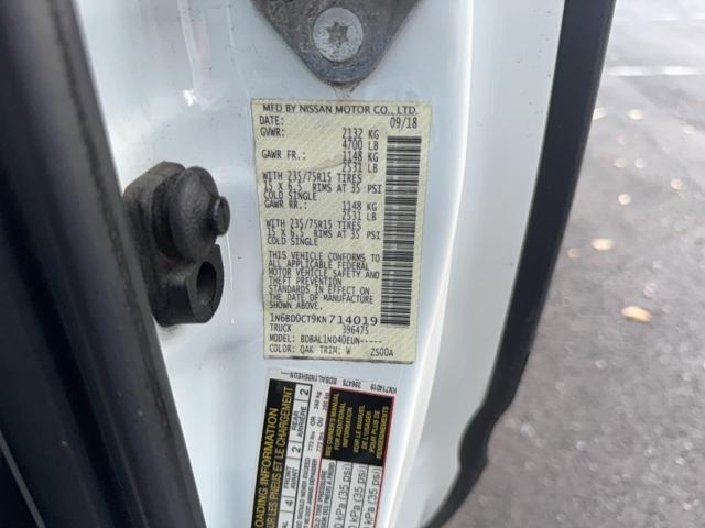 Photo 10 from auction – 2019 NISSAN FRONTIER S with VIN 1N6BD0CT9KN714019