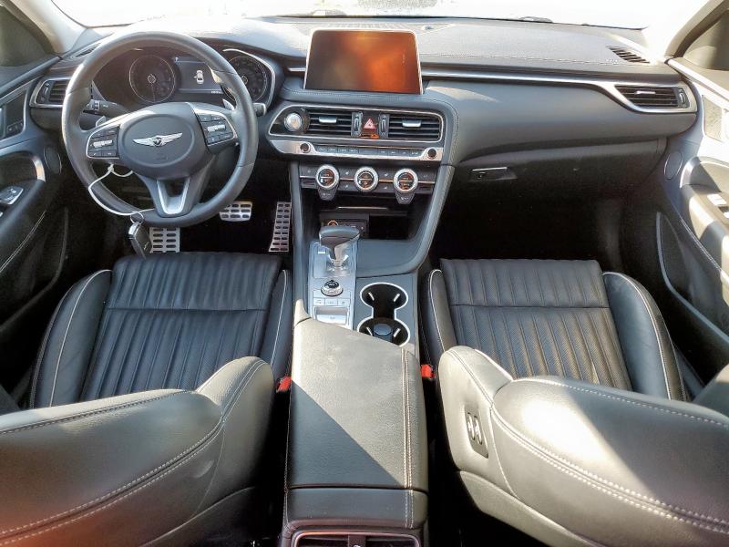 Photo 8 from auction – 2021 GENESIS G70 with VIN KMTG74LE8MU070371