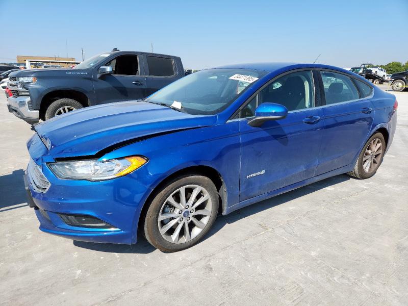 FORD FUSION SE 2017 with VIN 3FA6P0LU4HR256826 - Photo from auction