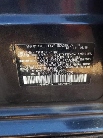 Фото 14 с аукциона – 2015 SUBARU XV CROSSTR с VIN JF2GPADC6F8283228