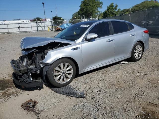 KIA OPTIMA EX 2016 with VIN 5XXGU4L3XGG052888 - Photo from auction