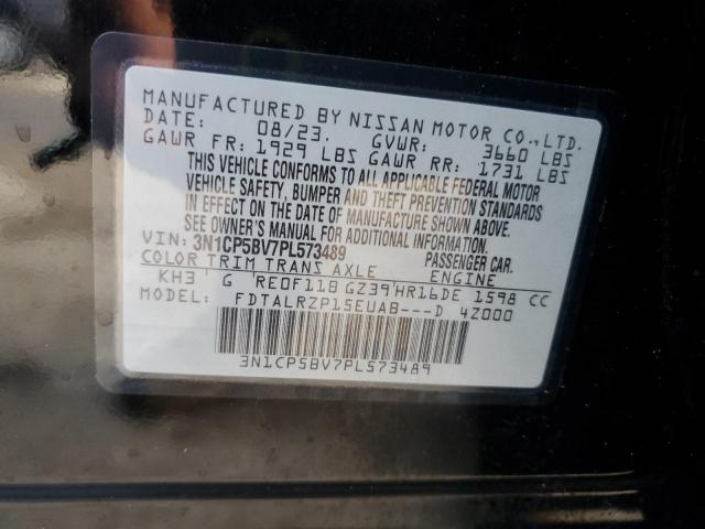 Photo 14 from auction – 2023 NISSAN KICKS S with VIN 3N1CP5BV7PL573489