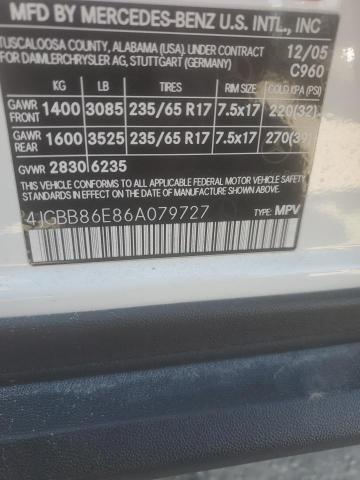 Photo 14 from auction – 2006 MERCEDES-BENZ ML 350 with VIN 4JGBB86E86A079727