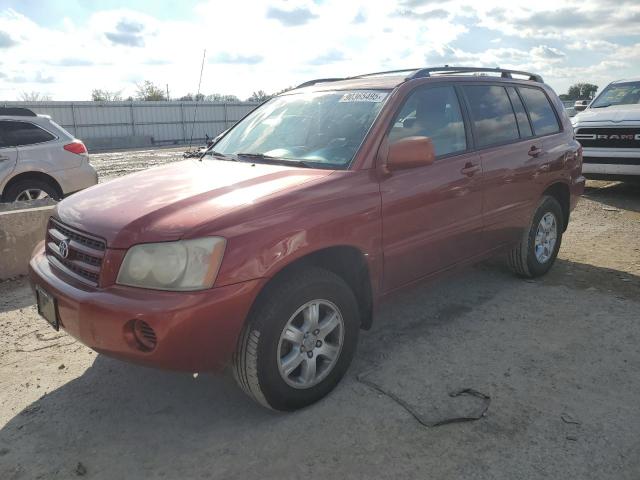 TOYOTA HIGHLANDER 2002 with VIN JTEHF21A320076122 - Photo from auction