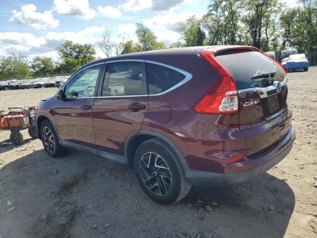 Photo 2 from auction – 2016 HONDA CR-V SE with VIN 2HKRM4H49GH651800