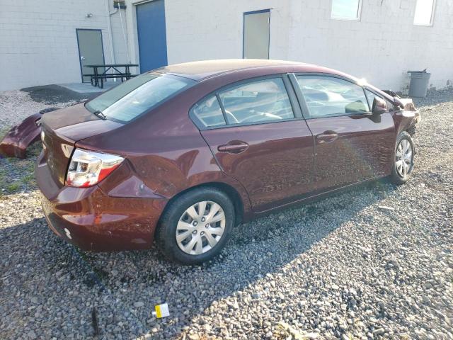 Photo 3 from auction – 2012 HONDA CIVIC LX with VIN 19XFB2F50CE344345
