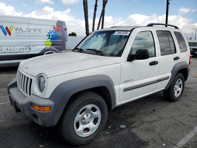 Photo 1 from auction – 2004 JEEP LIBERTY SP with VIN 1J4GK48K44W283151