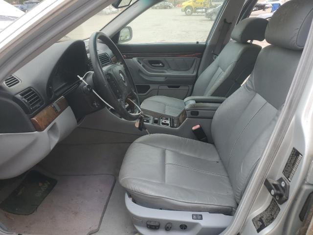 Photo 7 from auction – 2001 BMW 740 with VIN WBAGH83441DP28836