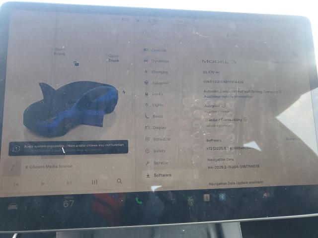 Photo 9 from auction – 2023 TESLA MODEL 3 with VIN 5YJ3E1EA8PF614439