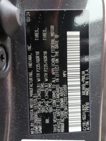 Photo 14 from auction – 2025 TOYOTA SIENNA LIM with VIN 5TDESKFC2SS155999