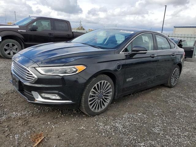 FORD FUSION TIT 2018 with VIN 3FA6P0SU7JR282702 - Photo from auction