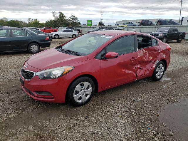 KIA FORTE LX 2015 with VIN KNAFX4A65F5288543 - Photo from auction