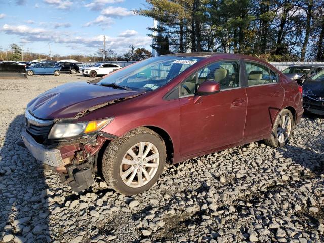 HONDA CIVIC 2012 with VIN 2HGFB2F84CH612801 - Photo from auction