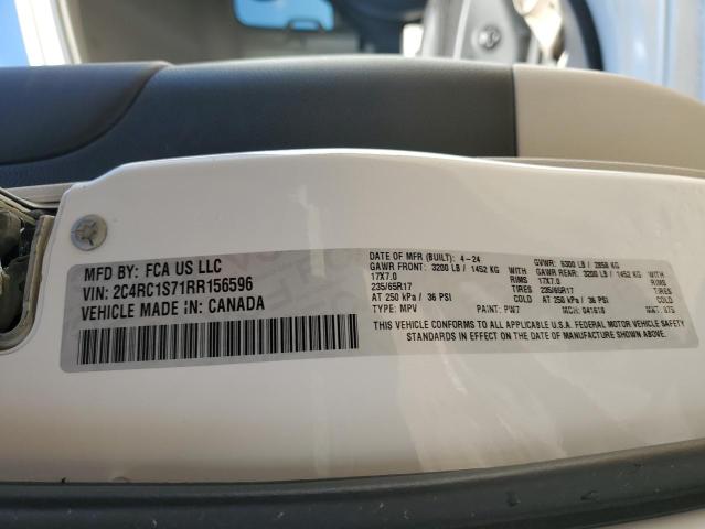 Photo 14 from auction – 2024 CHRYSLER PACIFICA H with VIN 2C4RC1S71RR156596