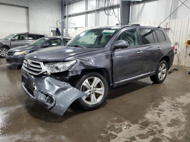 TOYOTA HIGHLANDER 2012 with VIN 5TDYK3EHXCS083466 - Photo from auction