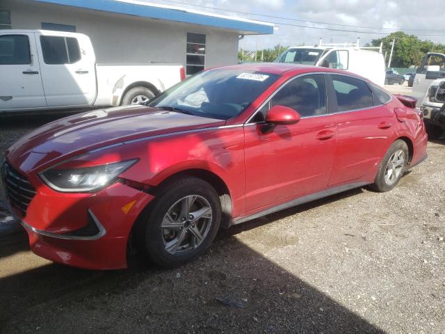 HYUNDAI SONATA SE 2021 with VIN 5NPEG4JA7MH119396 - Photo from auction